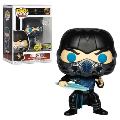 Funko Pop Sub-Zero "Mortal Kombat 2021" EE Exclusive "Glow In The Dark" [1057]