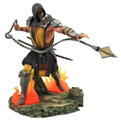 FIGURE - SCORPION DLX MORTAL KOMBAT 11 (GALLERY) PVC STATUE