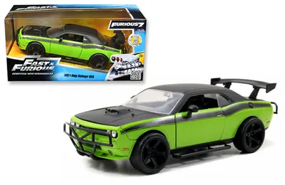 Model Car - 1:24 F&F Dodge Challenger SRT-8