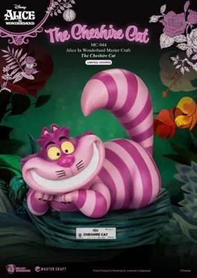 Figure Disney - Cheshire Cat "Alice In Wonderland" Master Craft Statue