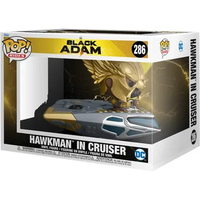 Funko POP Super Deluxe Ride - Hawkman in Cruiser "Black Adam" [286]