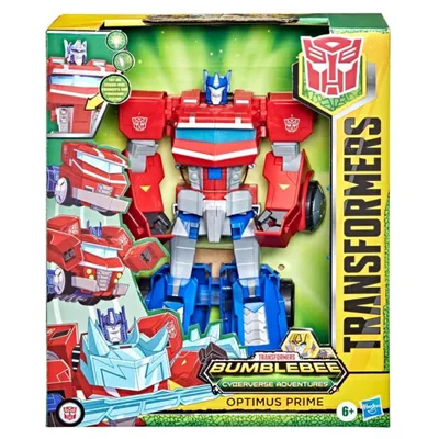 Transformers - Optimus Prime - Bumblebee Cyberverse Adventures Dinobots Unite Roll N' Change (AF)