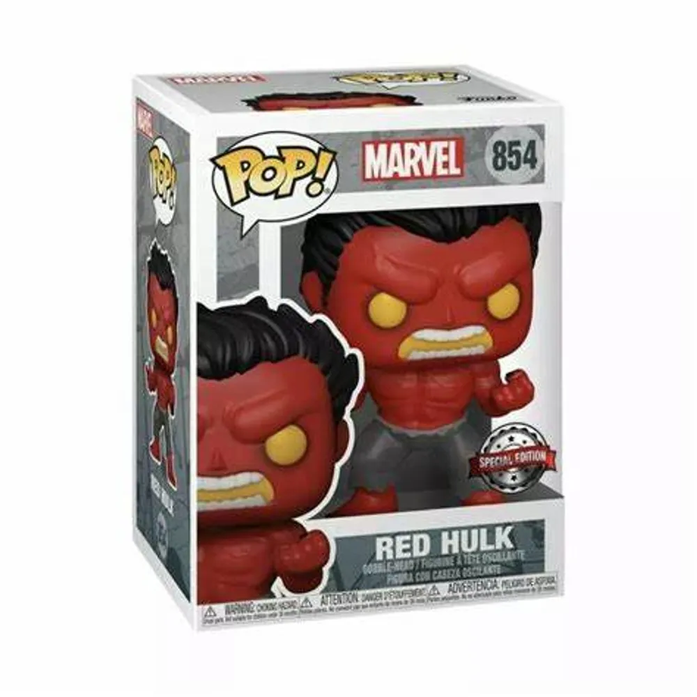 Funko POP! Marvel Immortal Hulk Vinyl Bobble Head (Super-Sized, Glow in the  Dark, Chase Version)