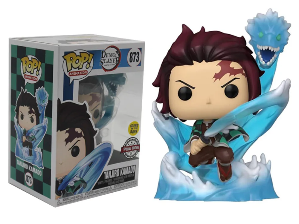 Funko POP - Tanjiro Kamado with Dragon (Glow-in-the-Dark) Demon Slayer  [873] (SPECIAL EDITION)