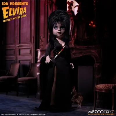 Living Dead Dolls - Elvira (Mistress of the Dark)