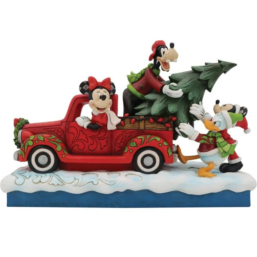 Disney - Mickey and Friends with Red Truck (Jim Shore)