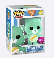 Funko POP CHASE Wish Bear Flocked "Care Bears 40th" [1207]