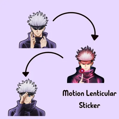 3D Motion Sticker (Jujutsu Kaisen) Satoru Gojo #12