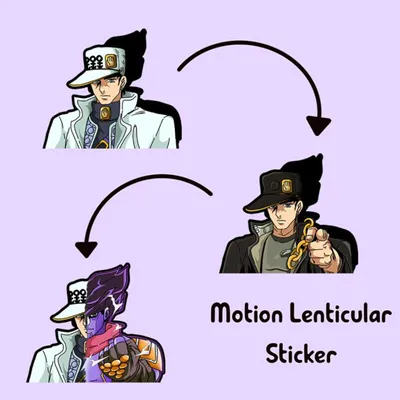 3D Motion Sticker (Jojo's Bizarre Adventure