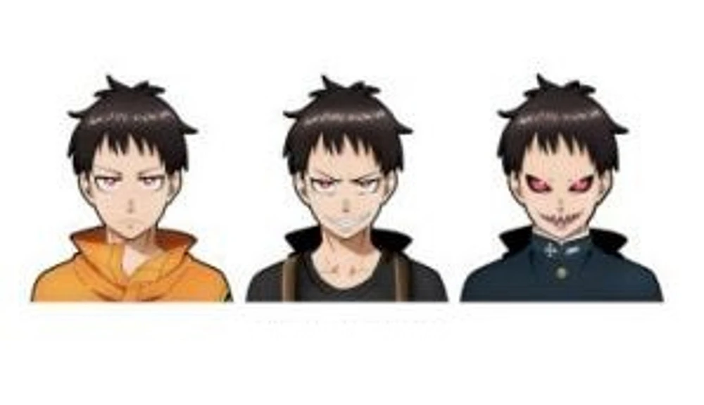 3D Motion Sticker (Fire Force) Shinra Kusakabe