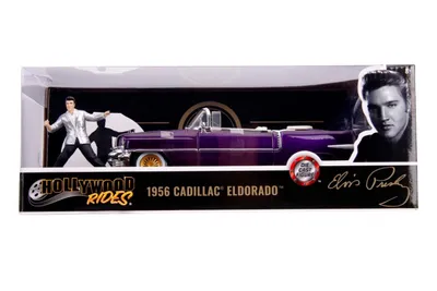 Model Car - 1:24 Elvis (Purple) Cadillac Eldorado 1956