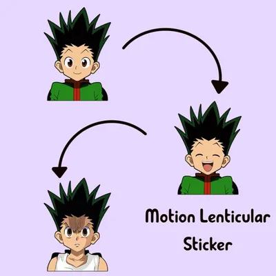 3D Motion Sticker (Hunter X Hunter) Gon Freecss