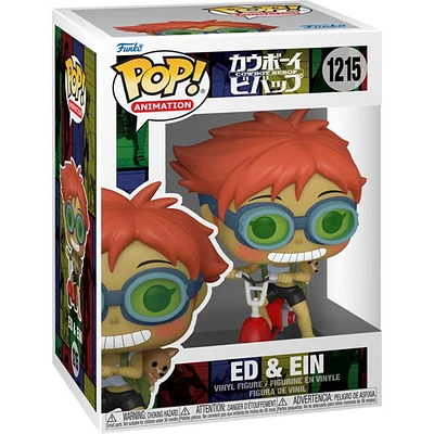 Funko POP Edward on Scooter w/Ein "Cowboy Bebop" [1215]