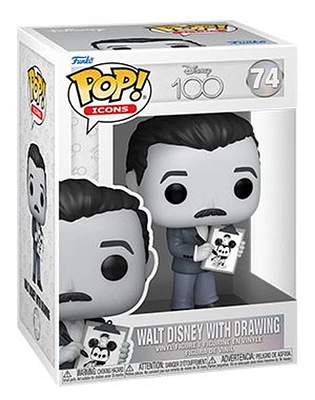 Funko POP - Walt Disney with Drawing "Disney 100th" [74]