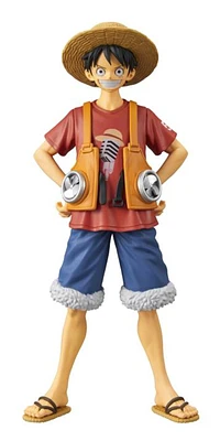 Figure Anime - (Monkey D. Luffy) One Piece Film Red Dxf - The Grandline Men Vol.1