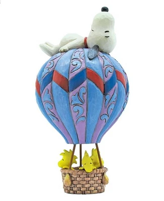 Disney - Snoopy Laying on Hot Air Balloon "Peanuts" (Jim Shore)