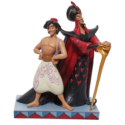 Disney - Aladdin and Jafar Good vs. Evil  (By Jim Shore)