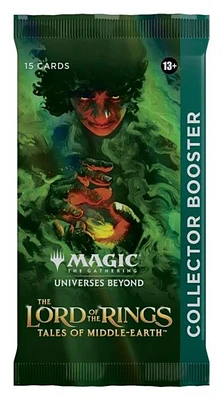 MTG: Lord of the Rings Tales of Middle-Earth COLLECTOR Booster (1 Random Pack) "Magic The Gathering"