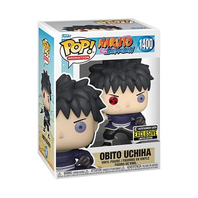 Funko Pop Naruto Obito Uchiha Unmasked "Naruto Shippuden" EE Exclusive [1400]