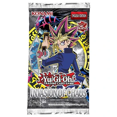 Yu-Gi-Oh! TCG: 25th Anniversary: Invasion of Chaos (Pack of 1)