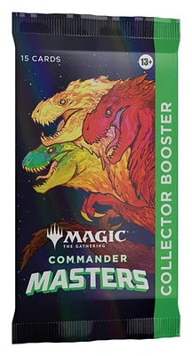 MTG: Commander Masters COLLECTOR Booster (1 Random Pack) "Magic The Gathering"