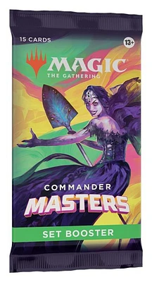 MTG: Commander Masters SET Booster (1 Random Pack) "Magic The Gathering"