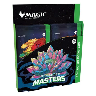 MTG: Commander Masters COLLECTOR Booster (Sealed Display Box) 4 Packs "Magic The Gathering"