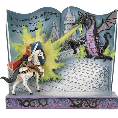 Disney - Sleeping Beauty Prince Phillip and Maleficent Battle (Disney Traditions)