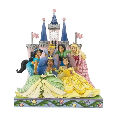 Disney - Princesses in Front of Castle (Disney Traditions)