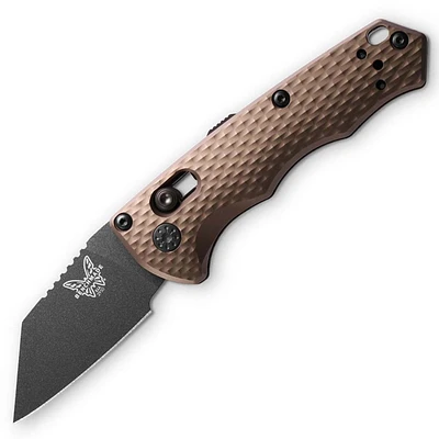 Benchmade Auto Immunity (Flat Dark Earth) Knife Wharncliffe (1.9" Black M4) 2950BK-1