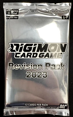 Digimon Card Game (Revision Pack 2023) 12 Card Per Pack