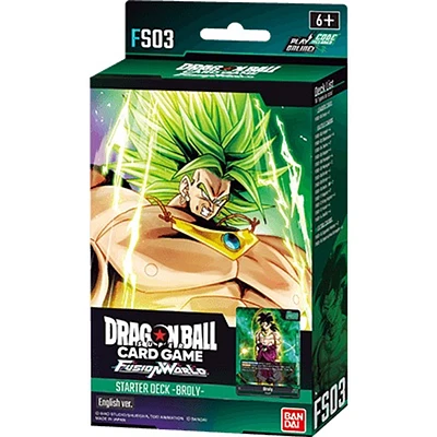 Dragon Ball Super Fusion World TCG: Broly Starter Deck (FS03)