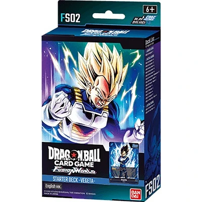 Dragon Ball Super Fusion World TCG: Vegeta Starter Deck (FS02)