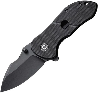 CIVIVI Gordo Pocket Knife Black G-10 (2.51" Black D2) C22018C-1