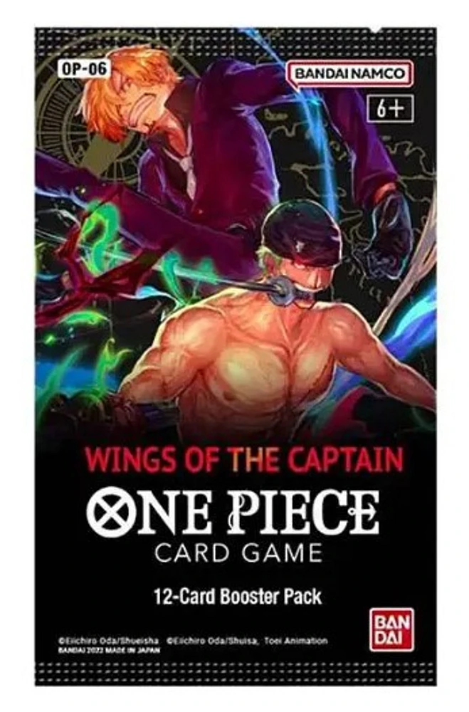 One Piece TCG: Wings of the Captain Booster (Pack of 1) OP-06