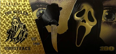 Horror Movies (Ghostface) Souvenir Coin Banknote