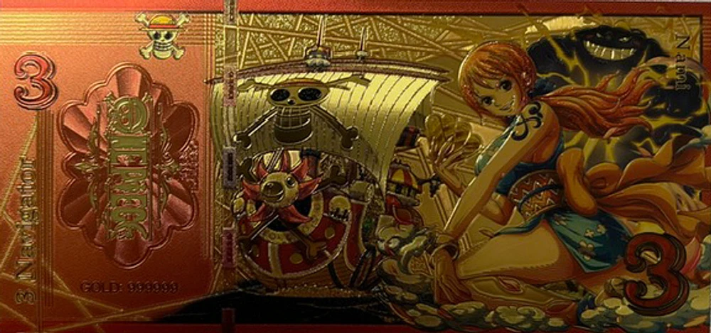 One Piece Wano Arc (Nami) Souvenir Coin Banknote