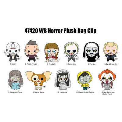 Plush Bag Clip - WB Horror