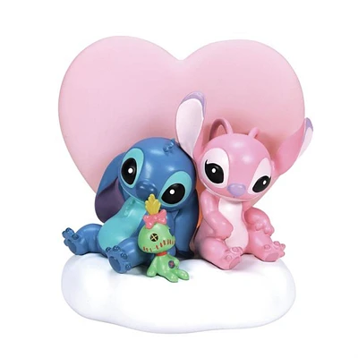 Disney - Stitch and Angel Light up figurine (Disney Showcase)