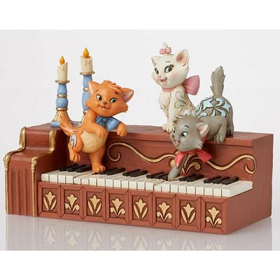 Disney -The Aristocats Kittens Piano by Jim Shore