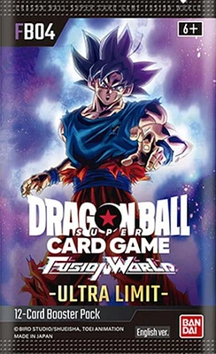 Dragon Ball Super Fusion World TCG: Set 04 Ultra Limit (1 Random Pack)