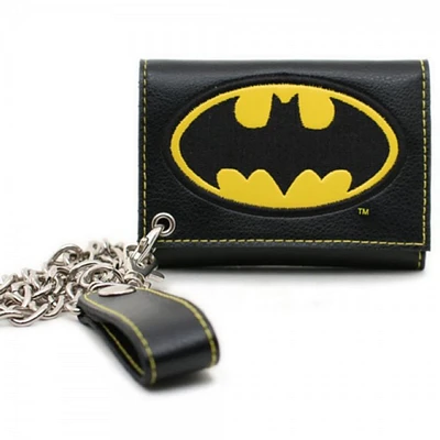 Batman BK Logo Wallet w/ Chain