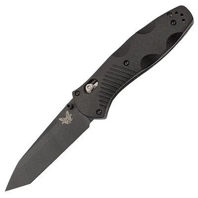 Benchmade Barrage Spring Assisted Knife AXIS Lock Black Polymer [3.60" Black 154CM] 583BK