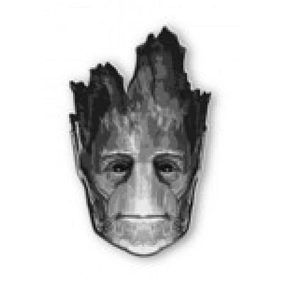 Guardians of the Galaxy Groot's Head Pewter Lapel Pin