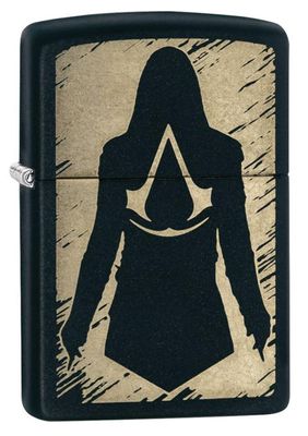 Assassins Creed, Black Matte Zippo