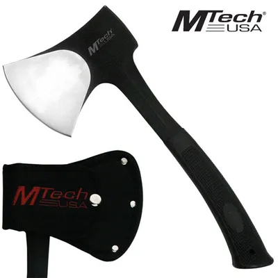 M-tech 11" Bk Axe Rubber Grip