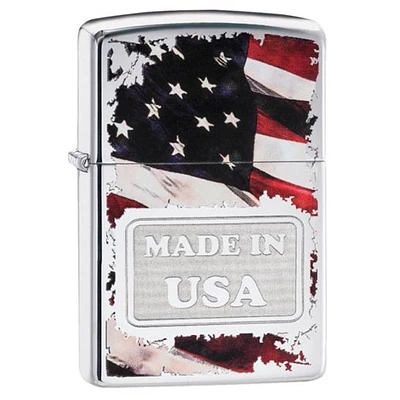 Made In USA Flag Zippo