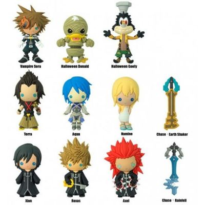 Kingdom Heart (Series 3) 3D Foam Bag Clip [1 Random Bag]