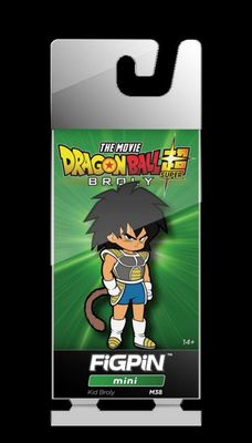 Dragon Ball Super Kid Broly Mini FiGPiN #M38 Enamel Pin