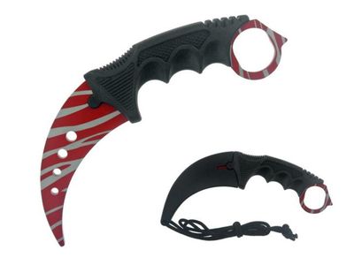 Red Tiger Karambit (TRAINER) Fixed Blade